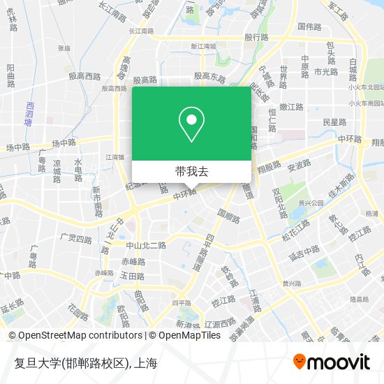 复旦大学(邯郸路校区)地图