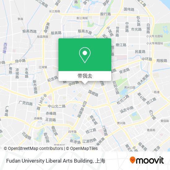 Fudan University Liberal Arts Building地图