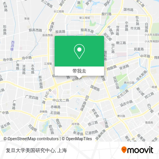 复旦大学美国研究中心地图