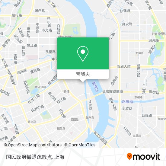 国民政府撤退疏散点地图