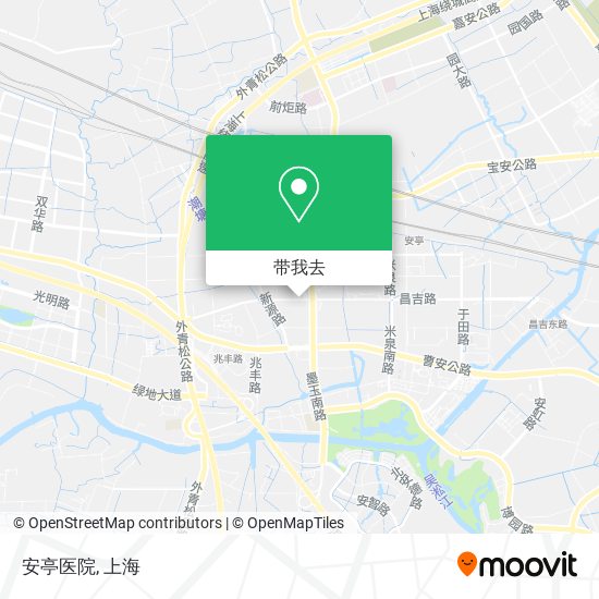 安亭医院地图