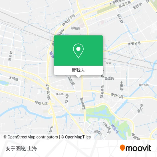 安亭医院地图