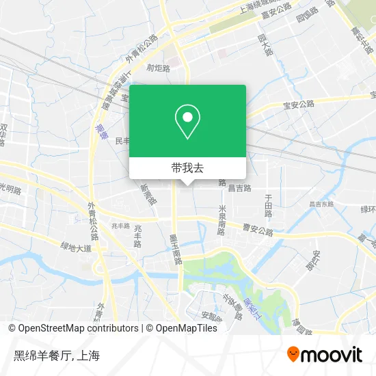 黑绵羊餐厅地图