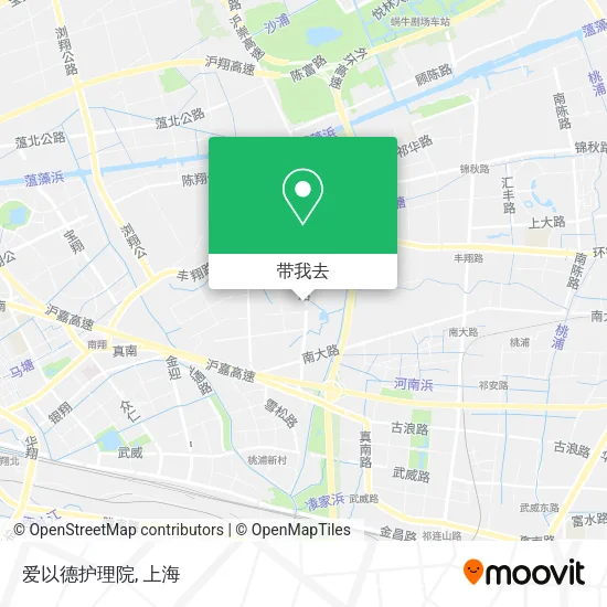 爱以德护理院地图