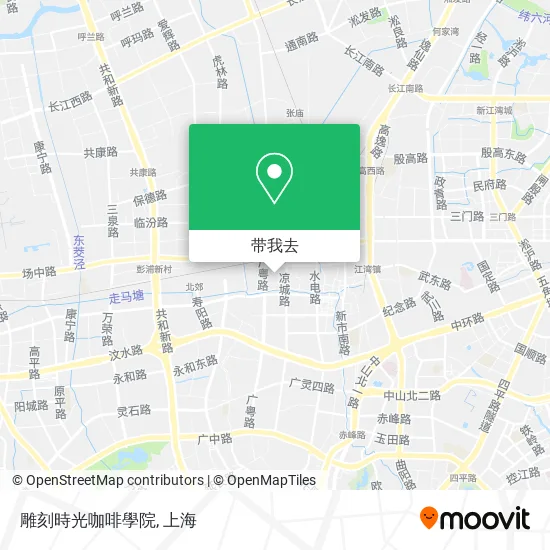 雕刻時光咖啡學院地图