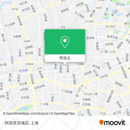 阿英堡凉城店地图