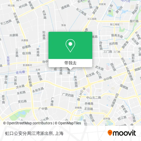 虹口公安分局江湾派出所地图