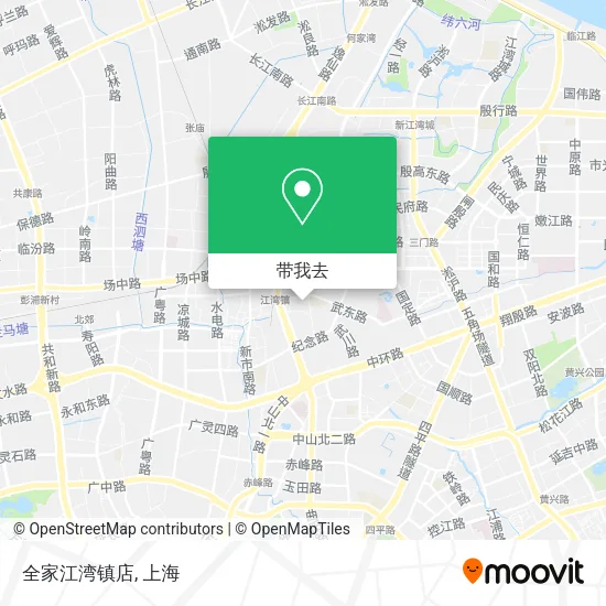 全家江湾镇店地图