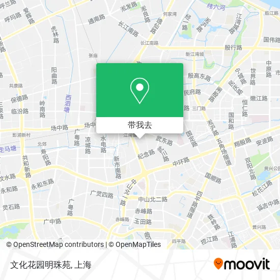 文化花园明珠苑地图