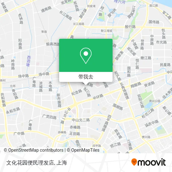 文化花园便民理发店地图