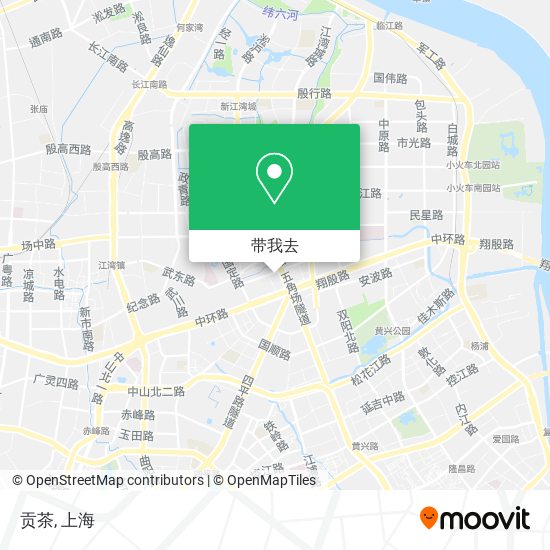 贡茶地图