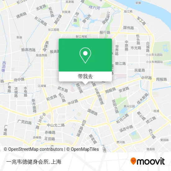 一兆韦德健身会所地图