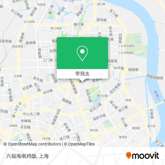 六福海南鸡饭地图
