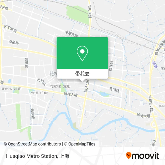 Huaqiao Metro Station地图