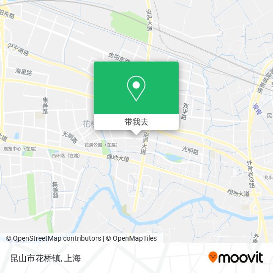 昆山市花桥镇地图