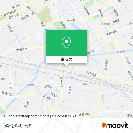 偏到河里地图