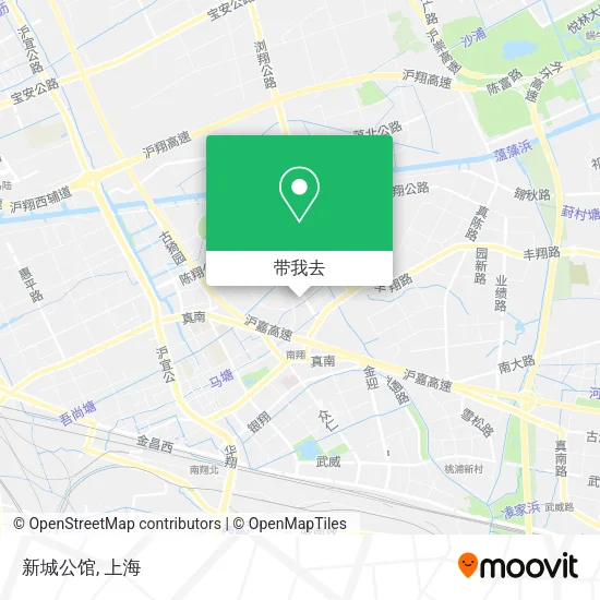 新城公馆地图