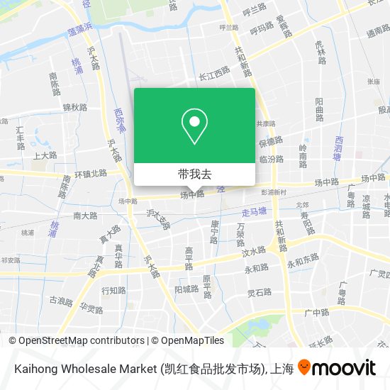 Kaihong Wholesale Market (凯红食品批发市场)地图
