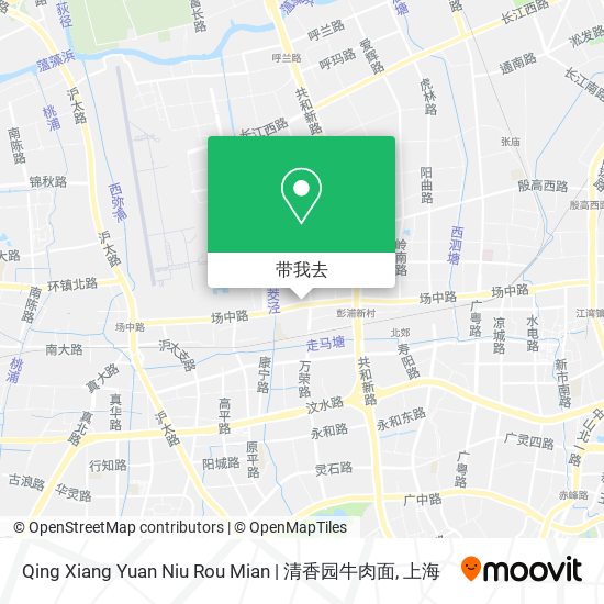 Qing Xiang Yuan Niu Rou Mian | 清香园牛肉面地图