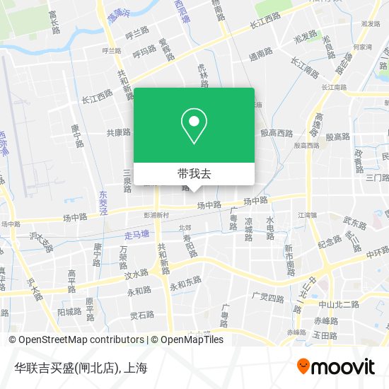 华联吉买盛(闸北店)地图