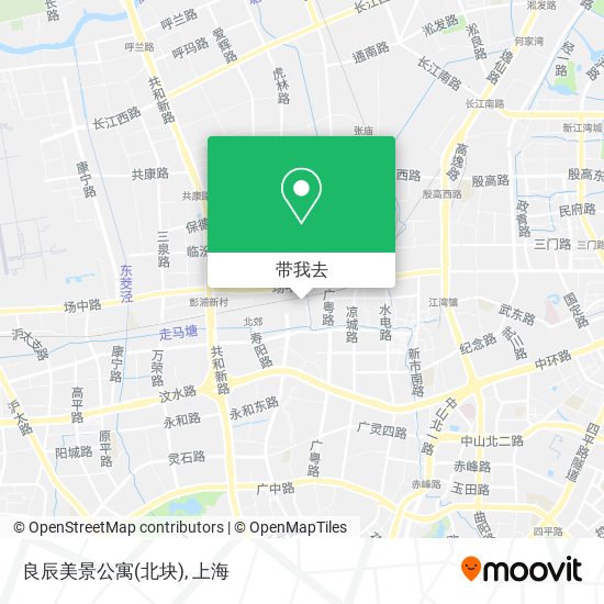 良辰美景公寓(北块)地图