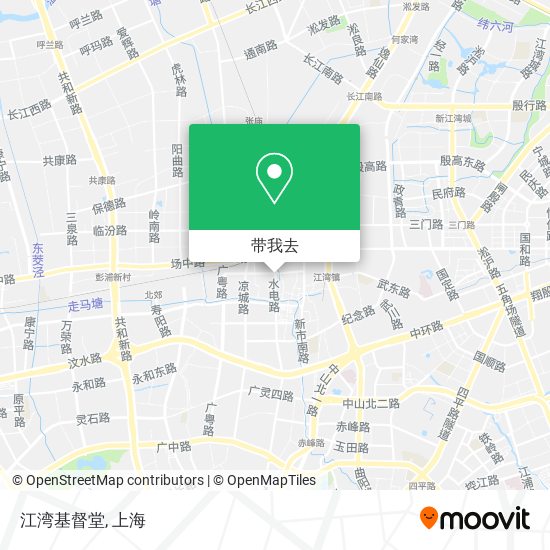 江湾基督堂地图