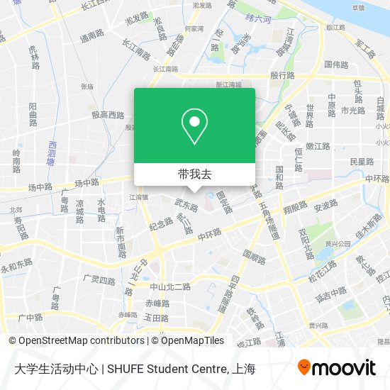 大学生活动中心 | SHUFE Student Centre地图
