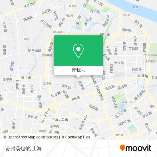 苏州汤包馆地图