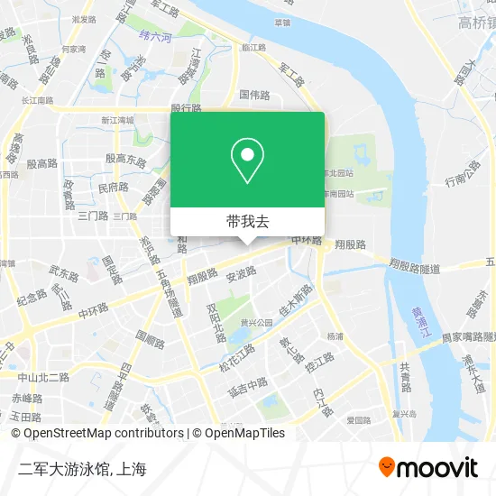 二军大游泳馆地图