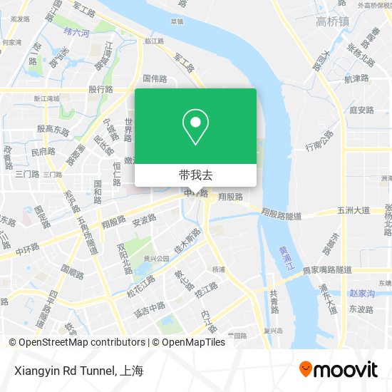 Xiangyin Rd Tunnel地图