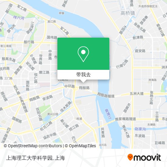 上海理工大学科学园地图