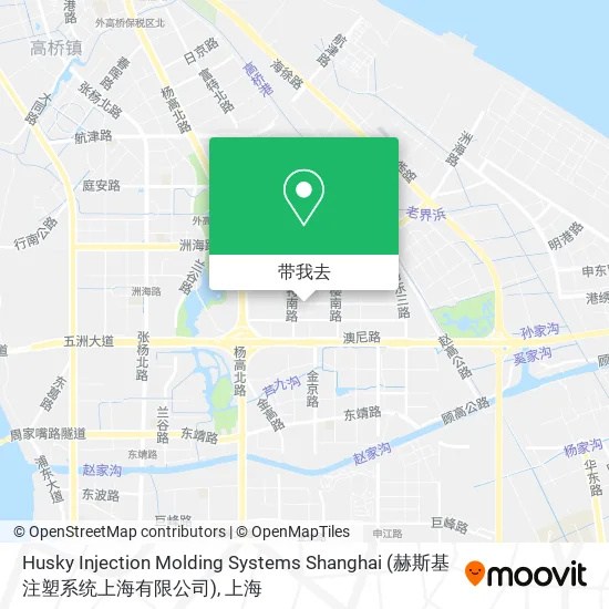 Husky Injection Molding Systems Shanghai (赫斯基注塑系统上海有限公司)地图