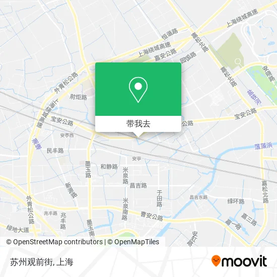 苏州观前街地图