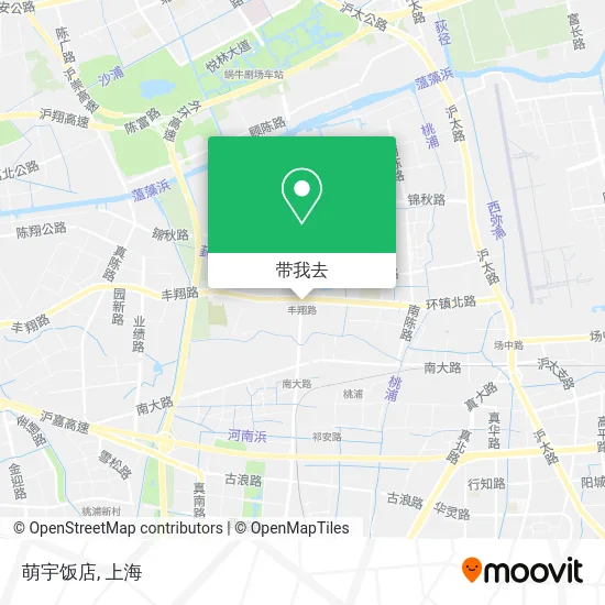 萌宇饭店地图