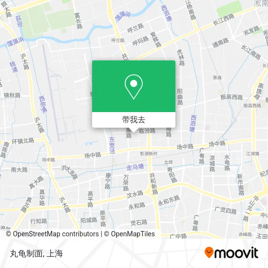 丸龟制面地图