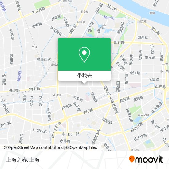 上海之春地图