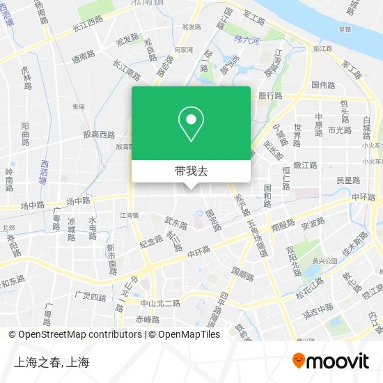 上海之春地图