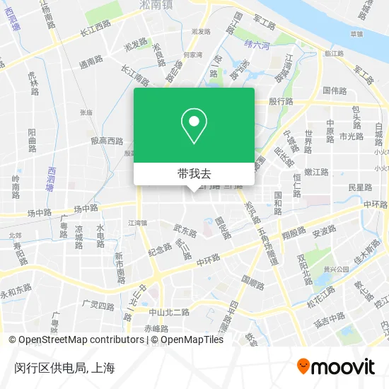 闵行区供电局地图