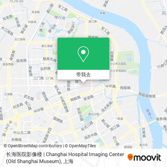 长海医院影像楼 | Changhai Hospital Imaging Center (Old Shanghai Museum)地图