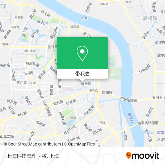上海科技管理学校地图