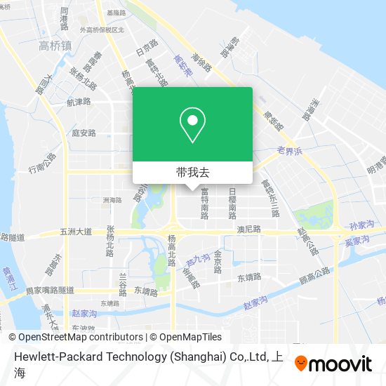 Hewlett-Packard Technology (Shanghai) Co,.Ltd地图