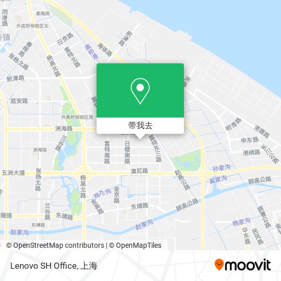 Lenovo SH Office地图