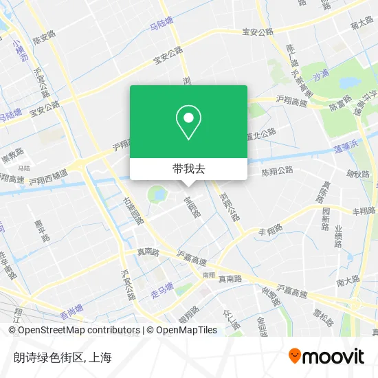 朗诗绿色街区地图
