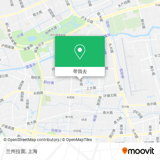 兰州拉面地图