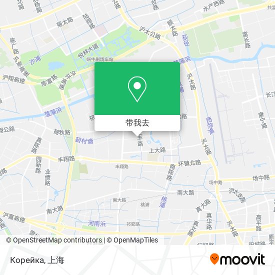Корейка地图