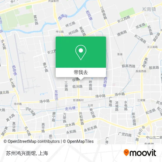 苏州鸿兴面馆地图