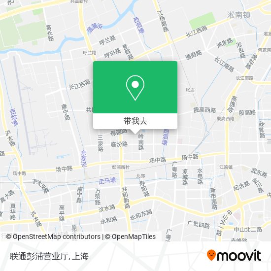 联通彭浦营业厅地图