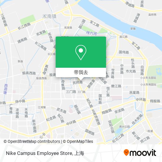 Nike Campus Employee Store地图