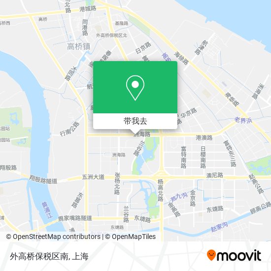 外高桥保税区南地图
