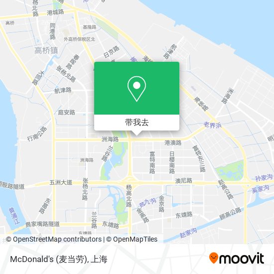 McDonald's (麦当劳)地图